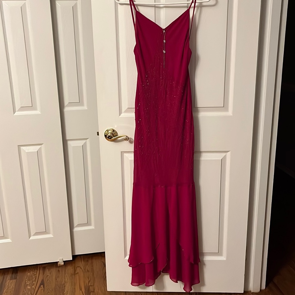 Ita Collection Pink XS Beaded Dress